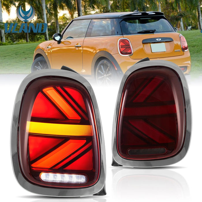 VLAND Full LED Tail Lights Lamps For BMW Mini F-Series 2014-2019 (F55 ...