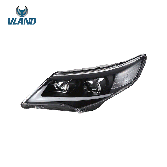 VLAND Projector Headlights and Taillights For Toyota Camry 2012-2014（Fit For American Models）