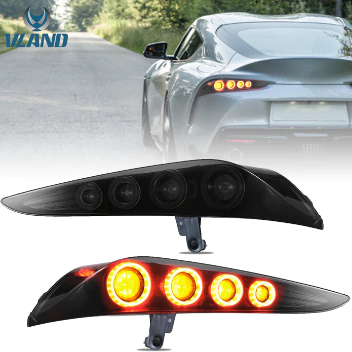 VLAND LED Taillights For Toyota GR Supra A90/A91 2019-2024