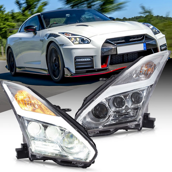 VLAND 2008-2023年式 日産 GTR R35 用 LED ヘッドライト — VLAND Official