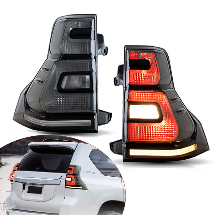 VLAND Voll-LED-Rückleuchten für Toyota Land Cruiser Prado 2010-2016