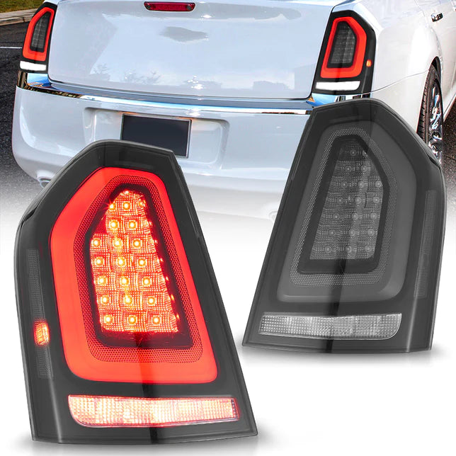 VLAND LED Taillights For 2011-2014 Chrysler 300 & Lancia Thema with Startup Animation