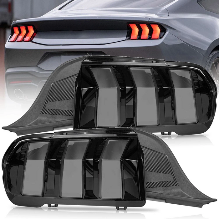 <tc>VLAND</tc> フォード マスタング 2024-2025 用フル LED テールライト (米国版)