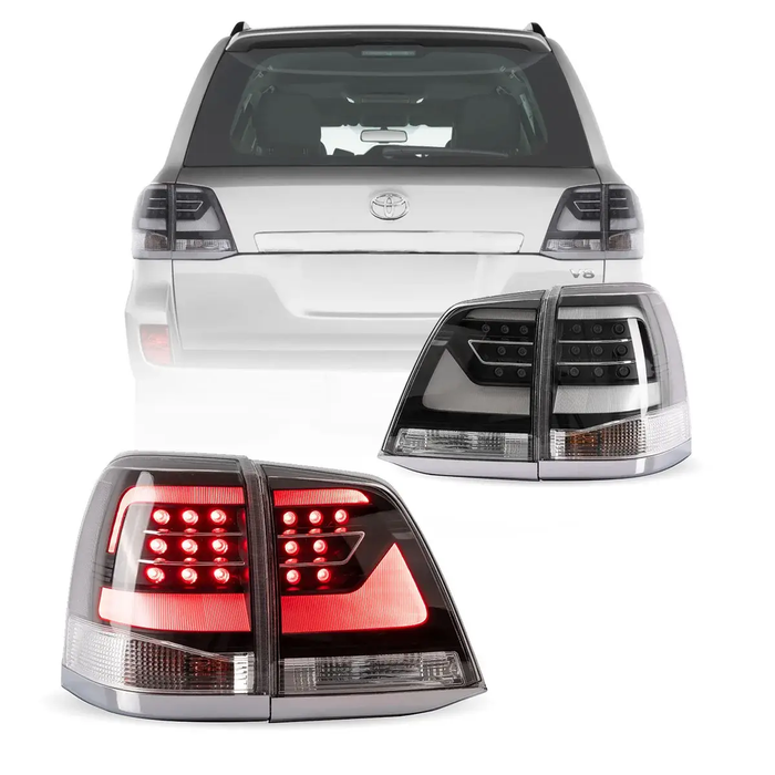 VLAND Full LED Tail Lights For Toyota Land Cruiser 2007-2012