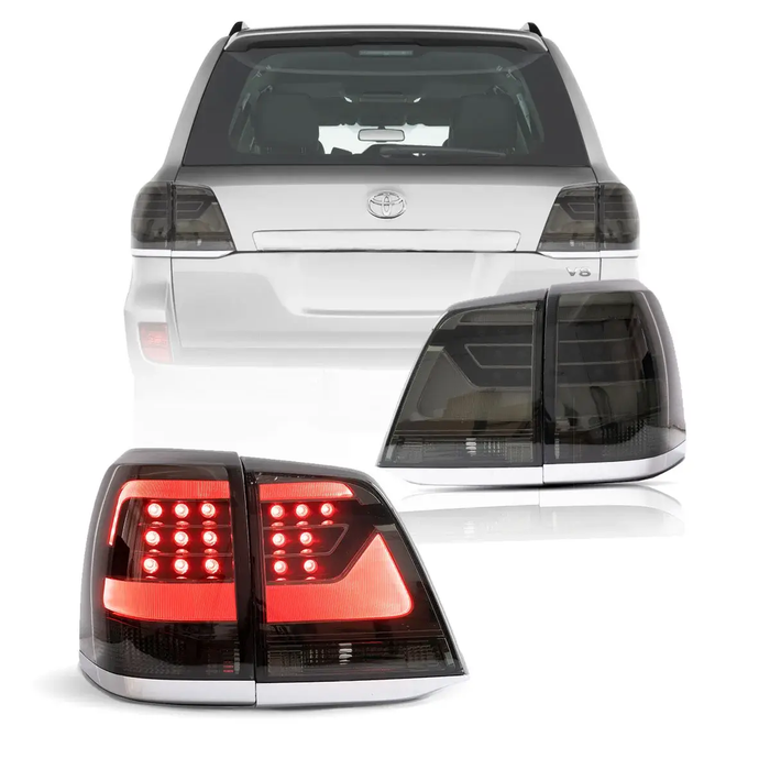 VLAND Full LED Tail Lights For Toyota Land Cruiser 2007-2012