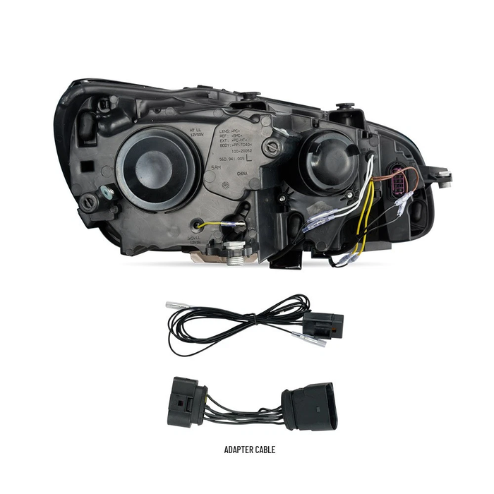 VLAND Full LED Projector Headlights For 2011-2015 Volkswagen Passat W/DRL Startup Animation