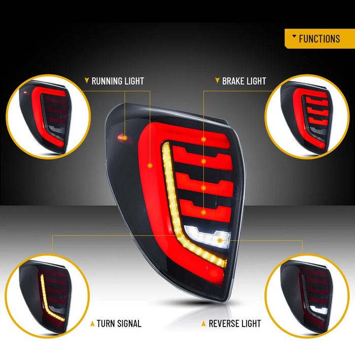 <tc>VLAND</tc> 2006-2012年式トヨタRAV4用LEDテールライト（スタートアップ付き） & シーケンシャルターン