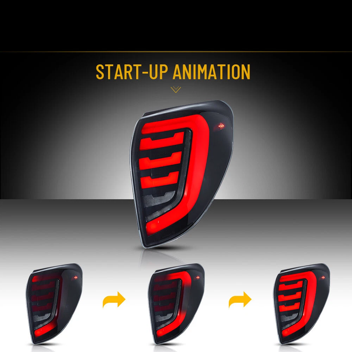 <tc>VLAND</tc> 2006-2012年式トヨタRAV4用LEDテールライト（スタートアップ付き） & シーケンシャルターン