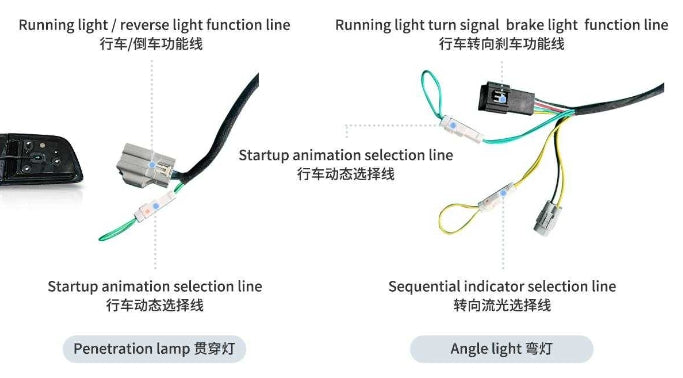 <tc>VLAND</tc> 2006-2012年式トヨタRAV4用LEDテールライト（スタートアップ付き） & シーケンシャルターン