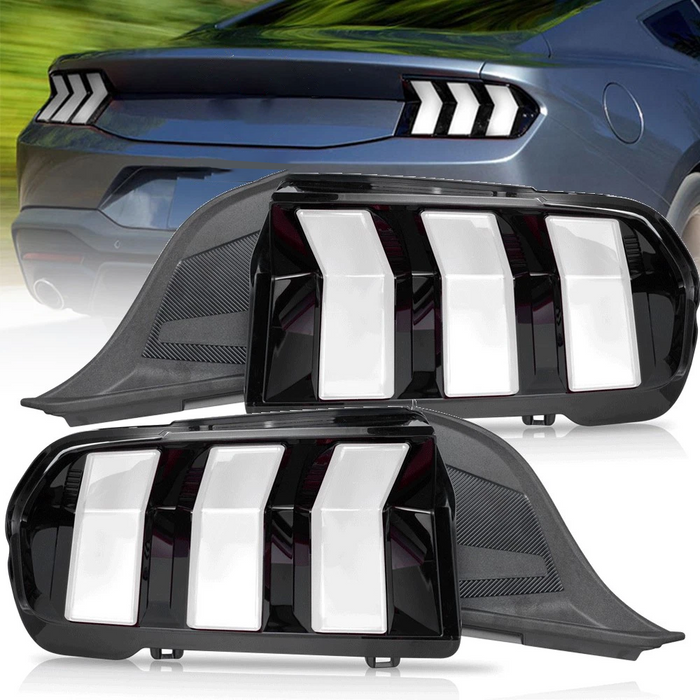 <tc>VLAND</tc> フォード マスタング 2024-2025 用フル LED テールライト (米国版)