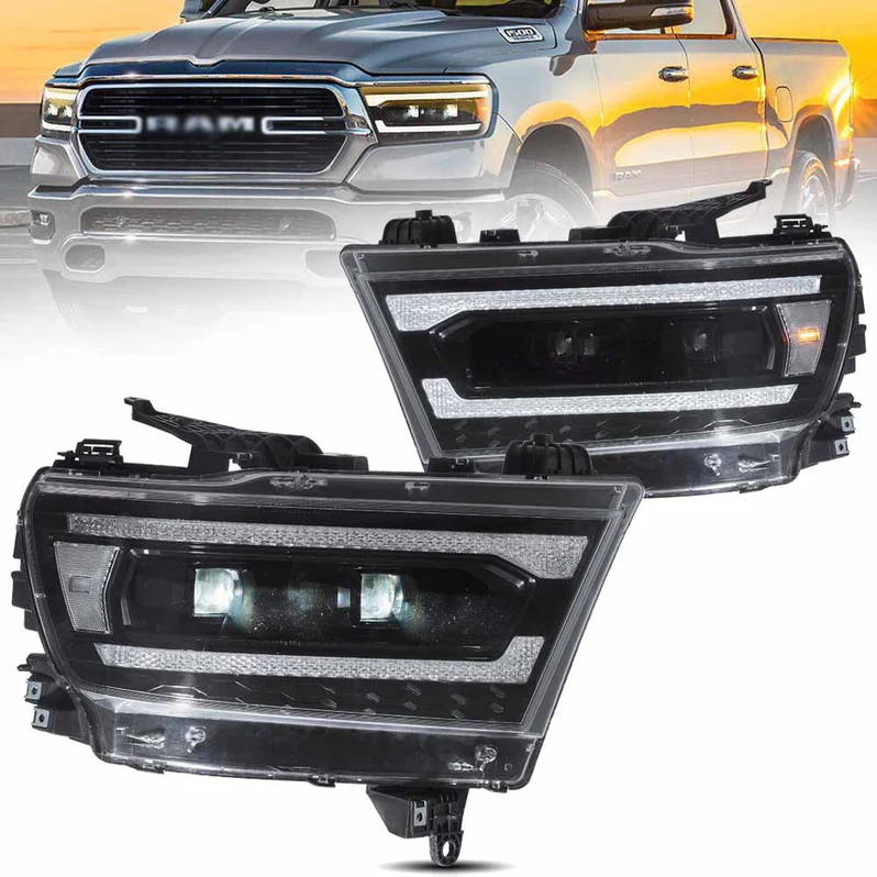 Dodge Ram 1500 Headlights