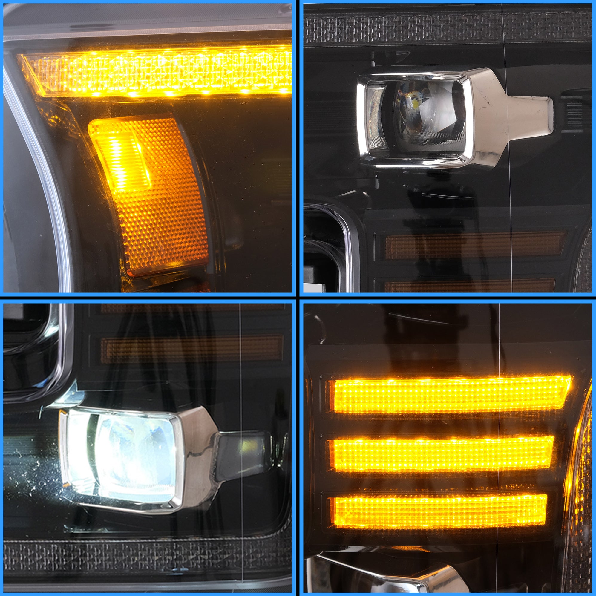 Plug&Play VLAND LED Headlights And Tail Lights For 2015-2020 Ford F150 ...