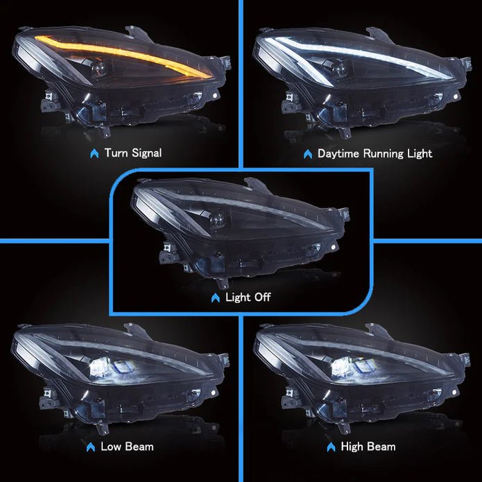 VLAND 2022-2024年式トヨタGR86とスバルBRZ第2世代ZN8/ZD8用LEDヘッド VLAND 2022-2024年式トヨタGR86とスバルBRZ第2世代ZN8/ZD8用LEDヘッド