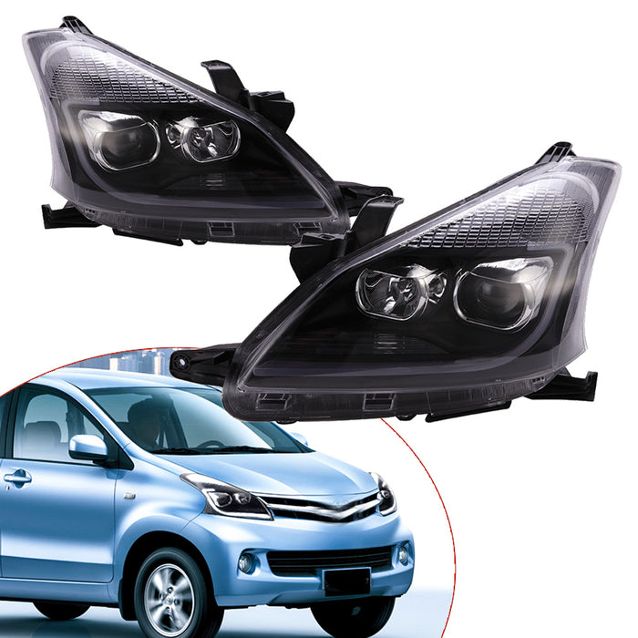 VLAND Projector Headlights For Toyota AVvanza 2012-2015 LED HEAD LAMP Wholesale(For Southeast Asia)