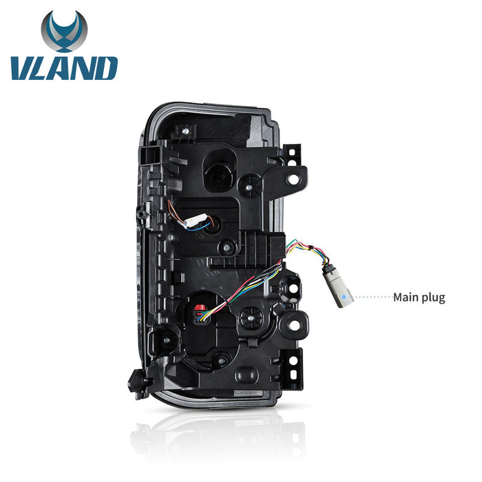 VLAND LED Tail lights For Ford Bronco 2021-up 6th Gen U725 Rear lamps assembly(NOT FIT for Raptor Models)