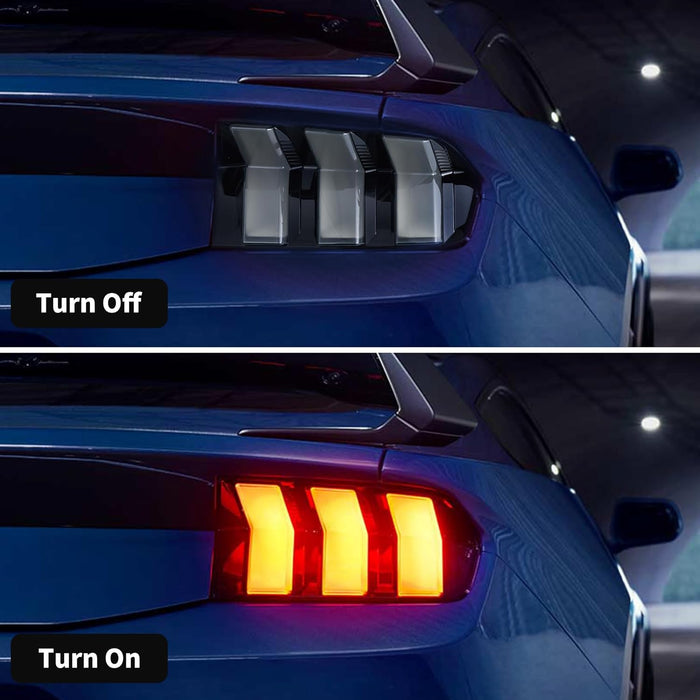 <tc>VLAND</tc> フォード マスタング 2024-2025 用フル LED テールライト (米国版)