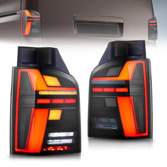 VLAND LED Taillights For 2010-2014 Transporter T5 Volkswagen Multivan ...