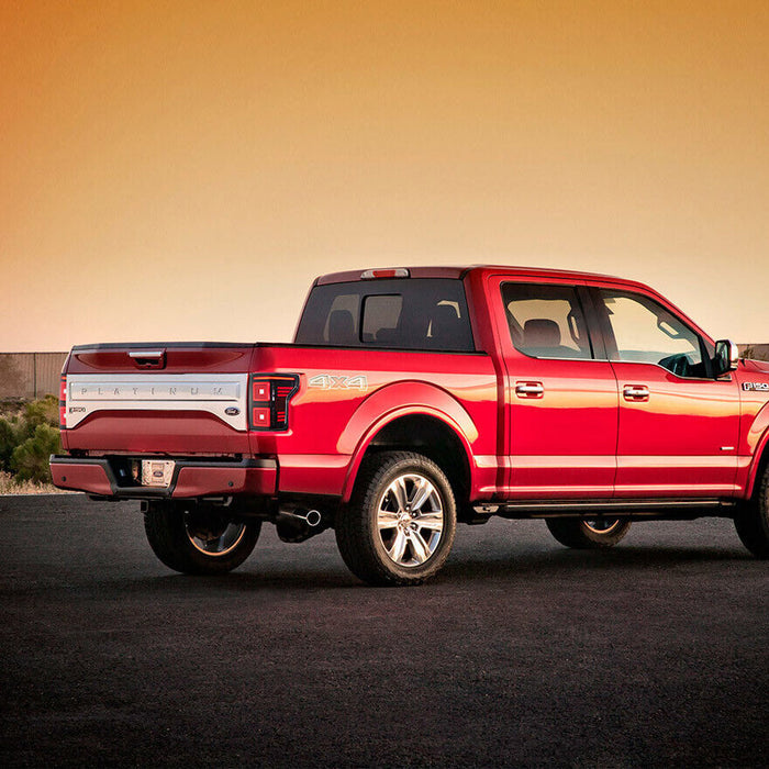 VLAND Tail Lights For Ford F150 2015-2020 with Red Turn Signal