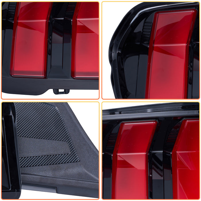 <tc>VLAND</tc> フォード マスタング 2024-2025 用フル LED テールライト (米国版)