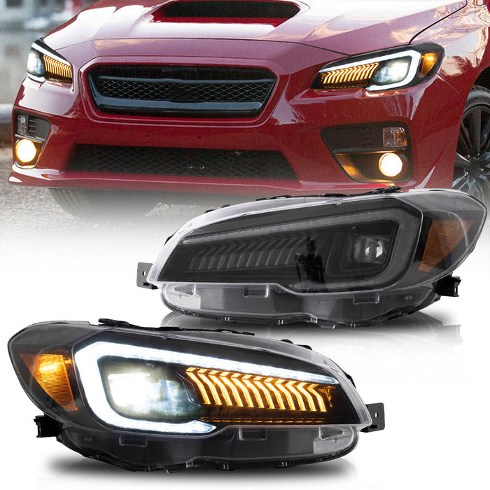 VLAND LED Projector Headlights For Subaru WRX 2015-2021