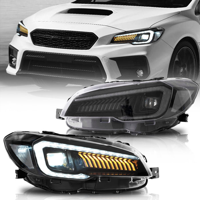 VLAND LED Projector Headlights For Subaru WRX 2015-2021