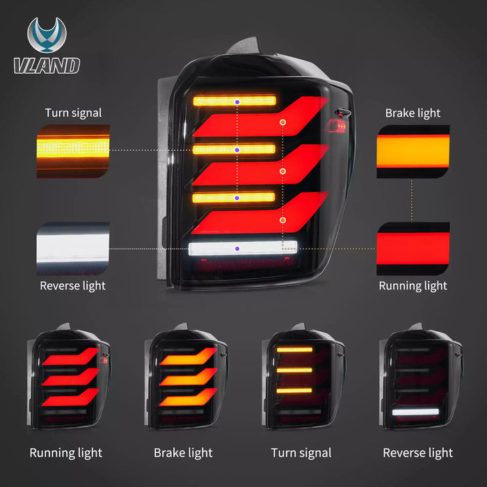 <tc>VLAND</tc> LED-Rücklichter für Toyota 4Runner 2010–2024