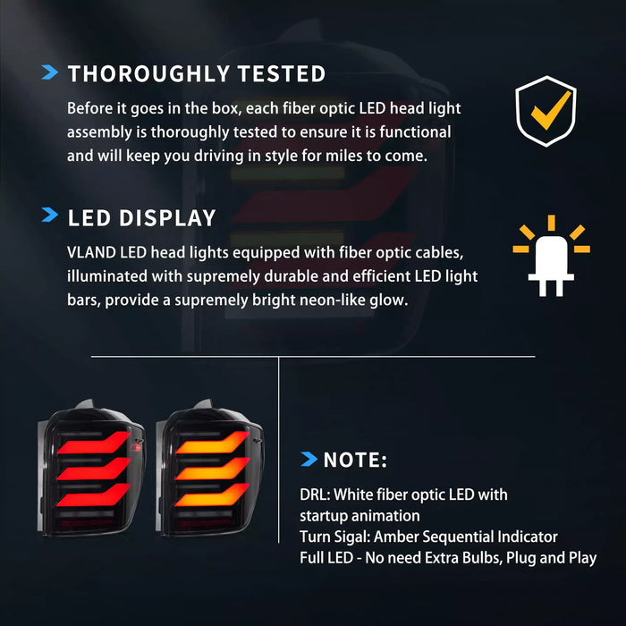 <tc>VLAND</tc> LED-Rücklichter für Toyota 4Runner 2010–2024