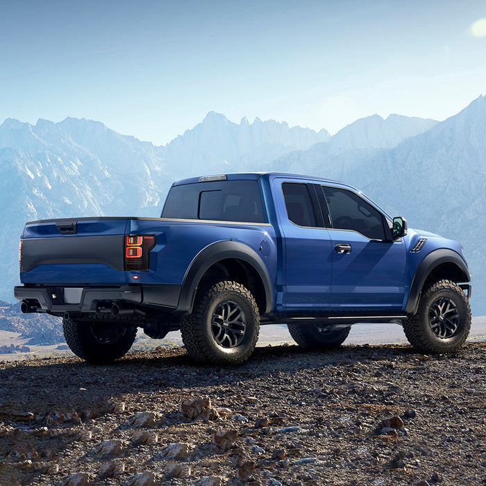 プラグアンドプレイ VLAND 2015-2020年式フォードF150用OLEDテールライト（アニメーションアンバーウィンカー付き）