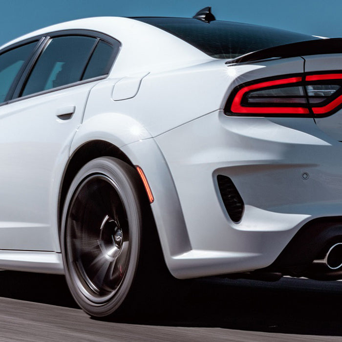 VLAND Front And Rear LED Side Marker Lamps For 2015-2023 Dodge Charger