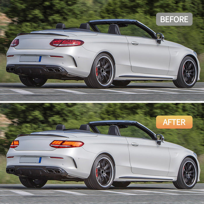 VLAND LED Taillights For 2017–2023 Mercedes-Benz C-Class Coupe/Cabriolet A205/C205 NOT FOR Sedan