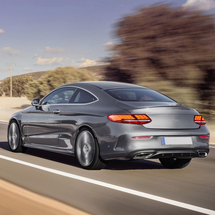 VLAND LED Taillights For 2017–2023 Mercedes-Benz C-Class Coupe/Cabriolet A205/C205 NOT FOR Sedan