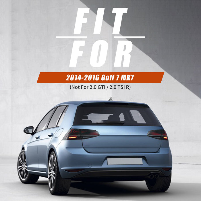 VLAND LED Laser Taillights For 2015-2021 Volkswagen VW Golf 7 MK7 MK7.5 Hatchback (Europe is 2013-2019)