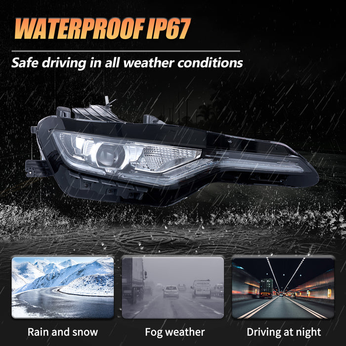 VLAND LED Headlights For 2018-2024 Chevrolet Camaro RS|1SS|2SS