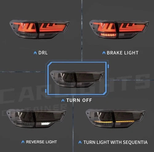 VLAND LED Tail lights For 2014-2019 Toyota Highlander