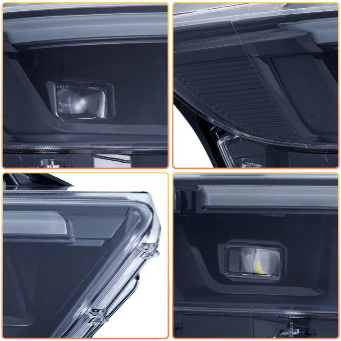 VLAND LED Headlights For 2024 2025 Ford Mustang 7th Gen