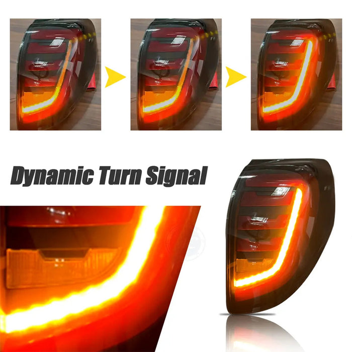 VLAND LED Rear Lamps Assembly 3th GEN 2009-2012 Sequential Animation Tail Lights For Toyota Rav4