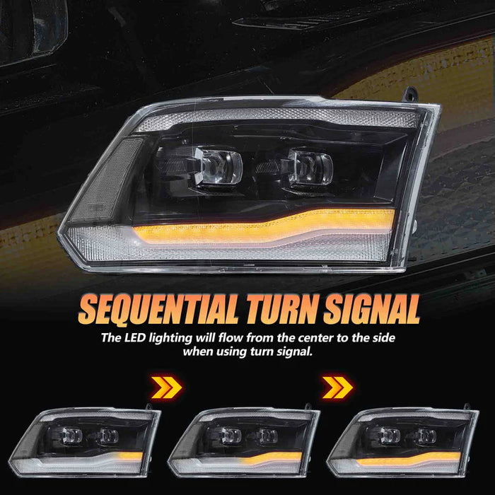 VLAND LED Headlights For 2009-2018 RAM 1500 2500 3500 — VLAND Official VLAND LED Headlights For 2009-2018 RAM 1500 2500 3500 — VLAND Official