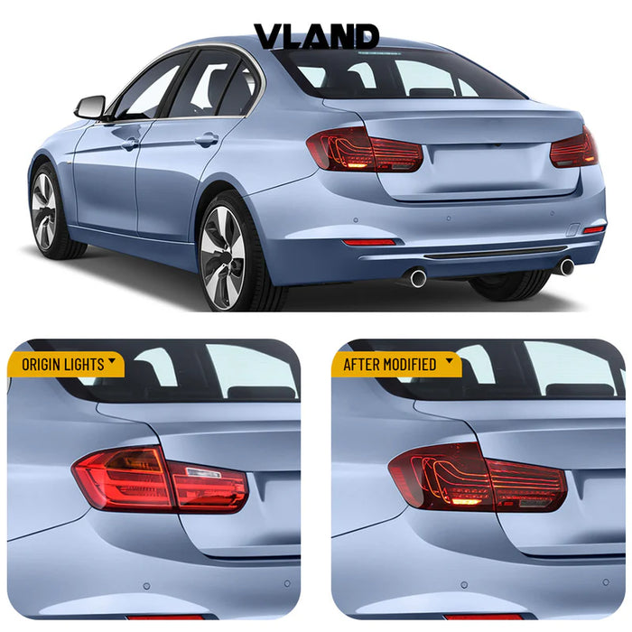 VLAND 2012-2019 BMW 3シリーズ F30 M3 F80 レーザーDRL用LEDテール VLAND 2012-2019 BMW 3シリーズ F30 M3 F80 レーザーDRL用LEDテール