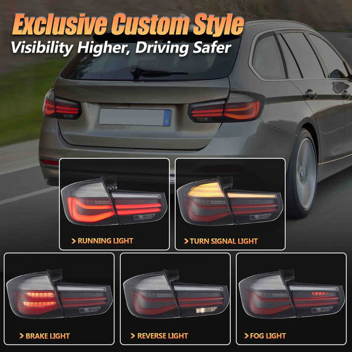 VLAND 2012-2019 BMW 3シリーズ F31 ツーリング用LEDテールライト VLAND 2012-2019 BMW 3シリーズ F31 ツーリング用LEDテールライト