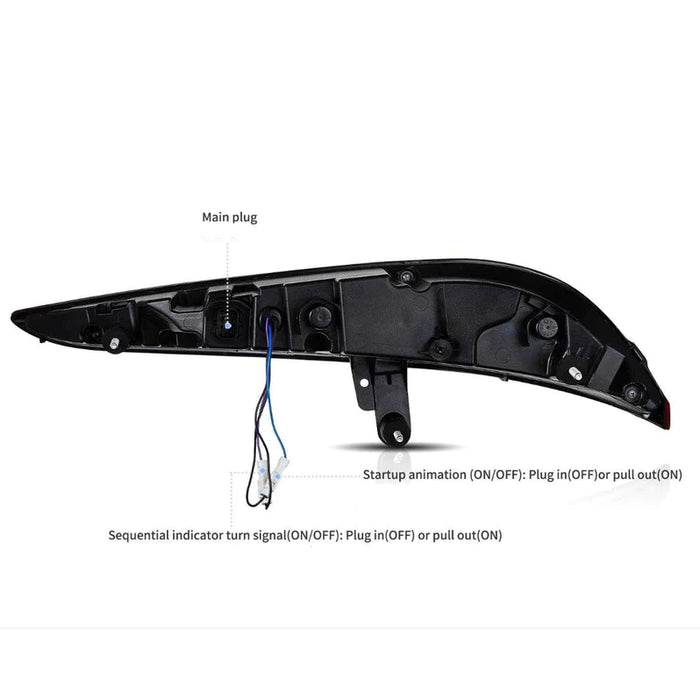 VLAND トヨタ GR スープラ A90/A91 2019-2024年式用 LED テールライト VLAND トヨタ GR スープラ A90/A91 2019-2024年式用 LED テールライト