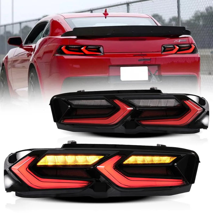 プラグアンドプレイ VLAND 2019-2024年式シボレーカマロ用LEDテール プラグアンドプレイ VLAND 2019-2024年式シボレーカマロ用LEDテール