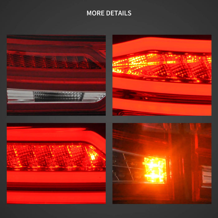 VLAND für Toyota Corolla LED-Rückleuchten 2014 2015 2016 2017 ABS, PMMA, GLAS Material YAB-KLL-0252A (NICHT FÜR US-MODELL PASSEND)