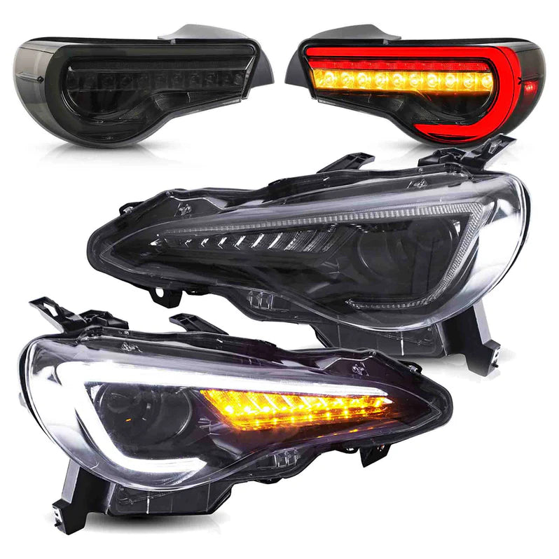 VLAND LED Taillights & Headlights For 2012-2020 Toyota 86 GT86, Subaru ...