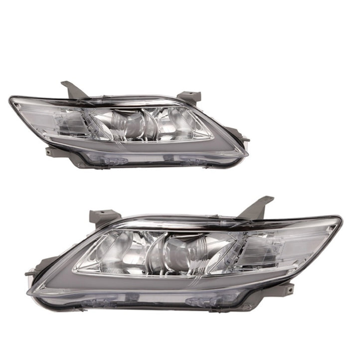 VLAND Led Projector Headlights For 2010 2011 Toyota Camry Base LE SE and XLE(US Version) w/Sequential