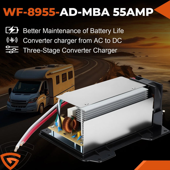 VLAND RV Converter Main Board Assembly WF-8955-AD-MBA Unit us WF-8955-AD-MBA