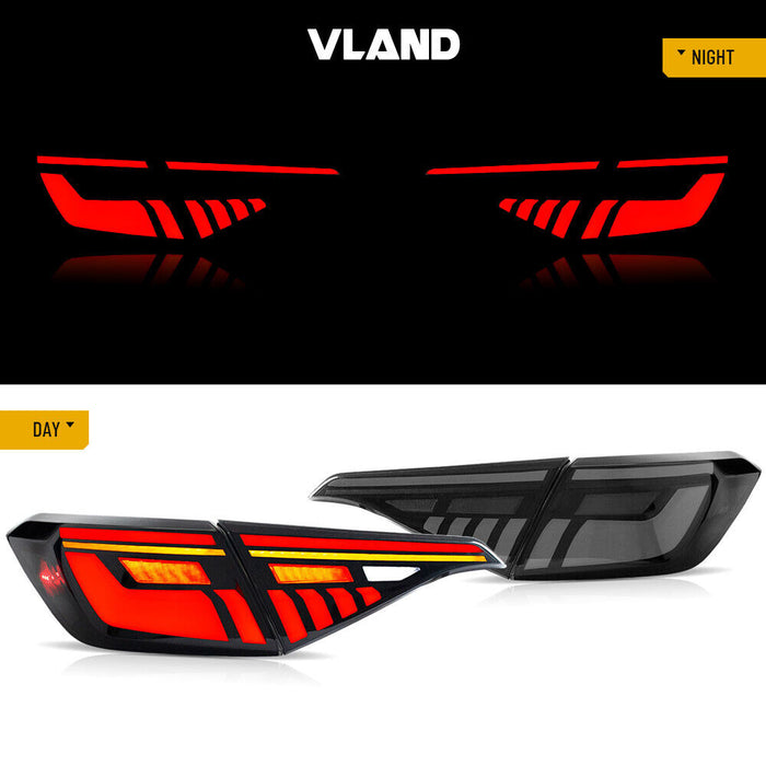 VLAND Pair LED Tail Lights for Honda Civic 11th Gen 2022 2023 Plug and Play