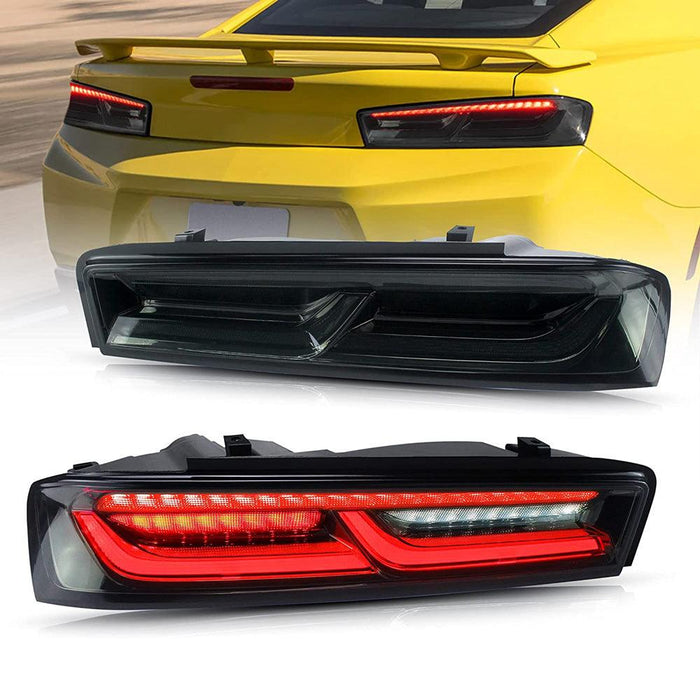 <tc>VLAND</tc> シボレー シボレー カマロ 2016-2018 用 LED テールライト（リバースライト付き）（アメリカモデルに適合）