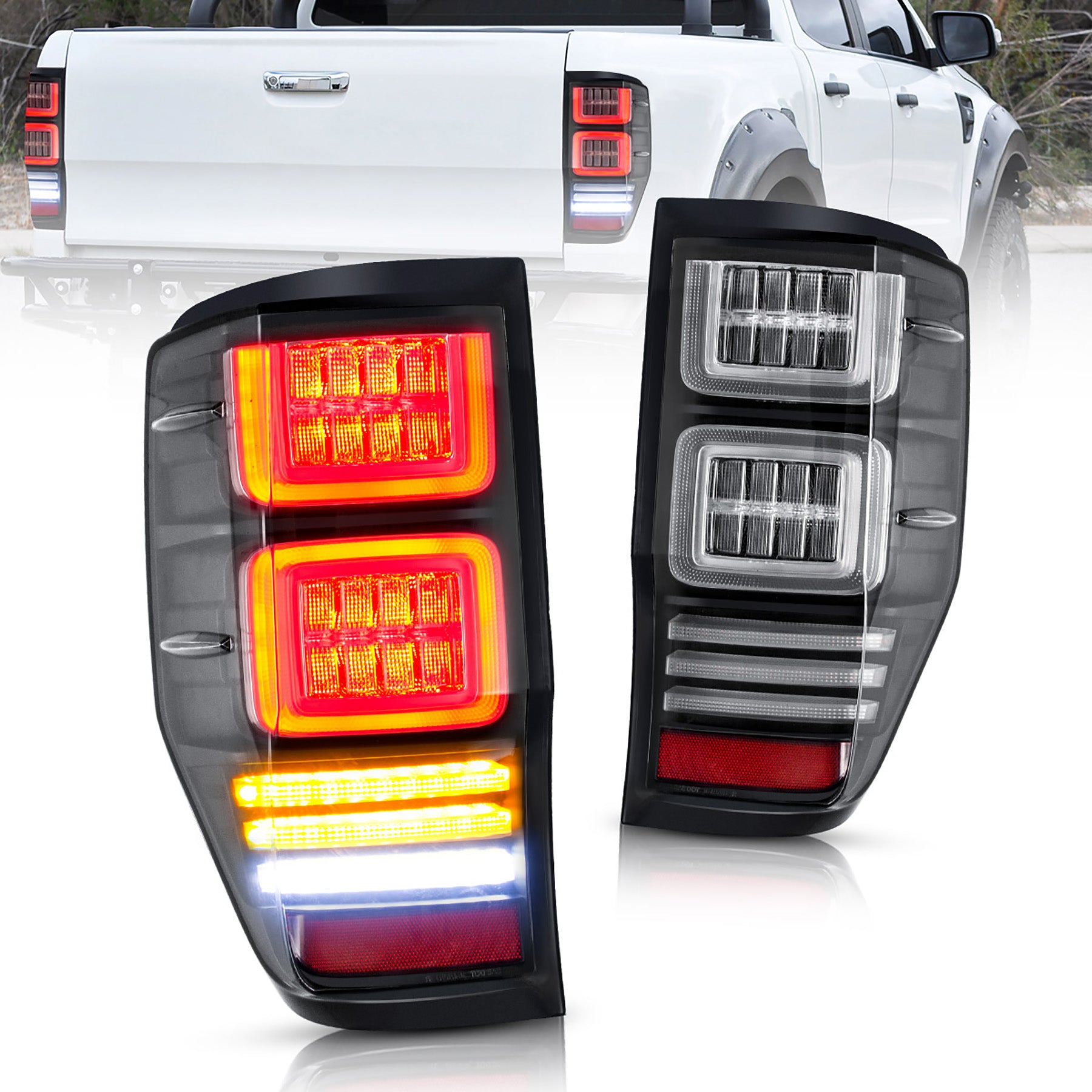 Right Side Tail Lamp – Unbranded, Fits Ford Ranger XLT XL T6 T7 Ute Hi-Rider 2012-2021 2 thumbnail image