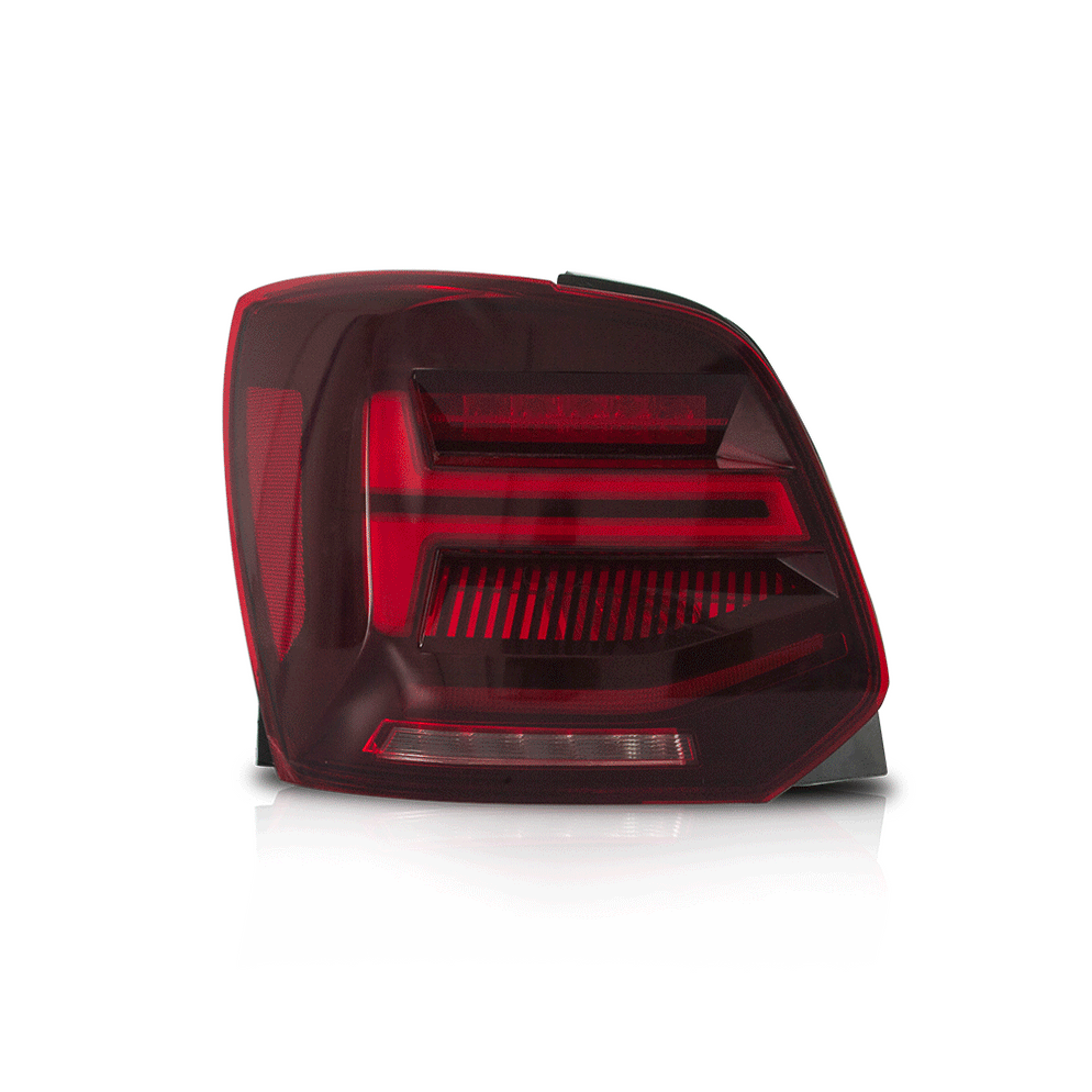 VLAND Headlights and Tail Lights Rear Lights for Volkswagen Polo MK5 6 ...