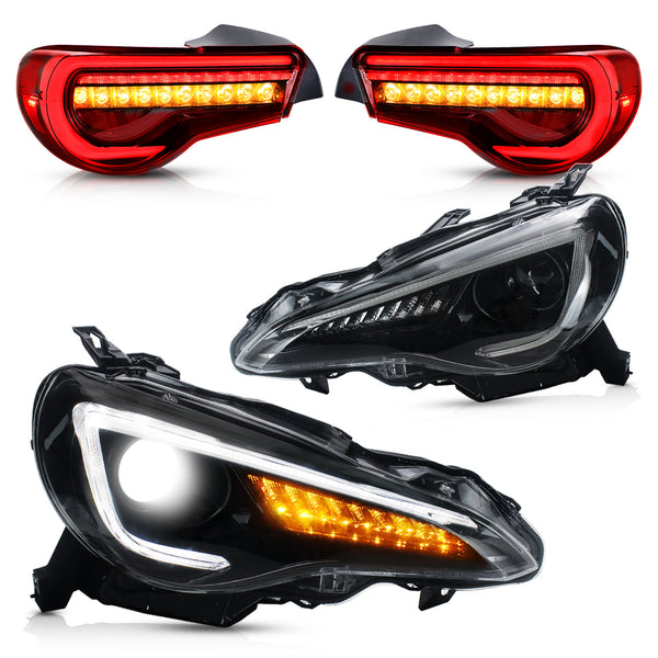VLAND Dual Beam Projector Headlights | Full LED Tail Lights